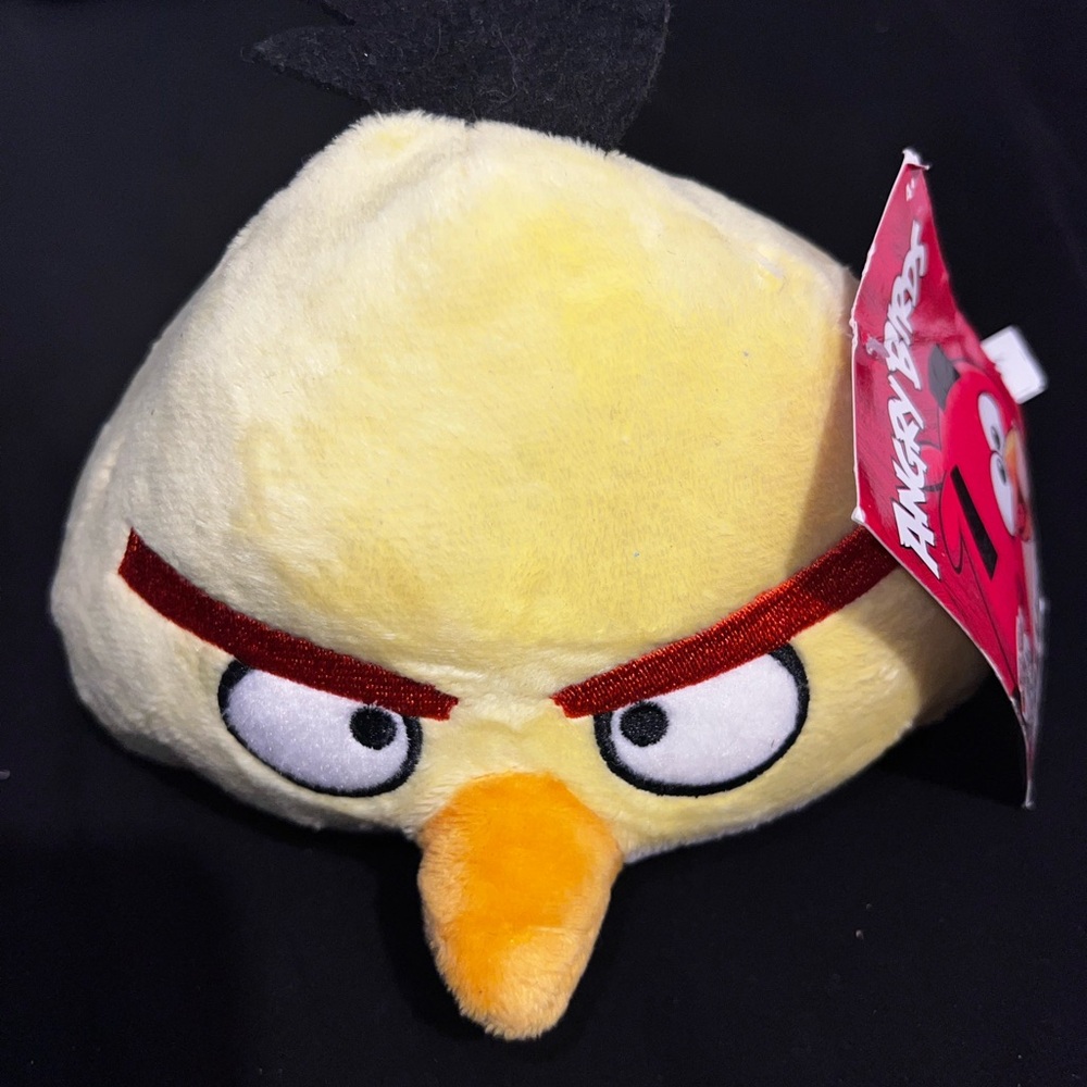 Yellow Angry Bird Plush Toy - Angry Birds